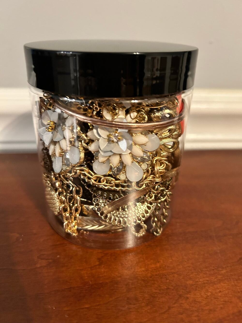 Gold Rush Mystery Jewelry Jar – 16 Oz Gold-Tone Jewelry Treasure Hunt –  Mix